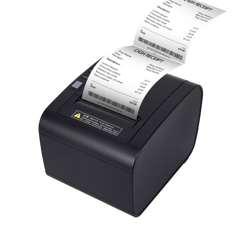 CP-80260H 80mm thermal receipt printer printing bill with high speed auto-cutter for retail POS system