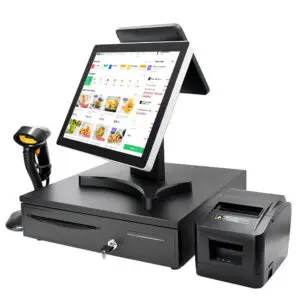 Windows POS System Full Set with Scanner and Printer for Supermarket