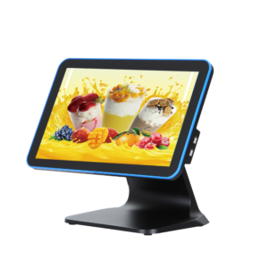 15.6 inch Touch Screen POS System for Restaurant ordering with burger menu