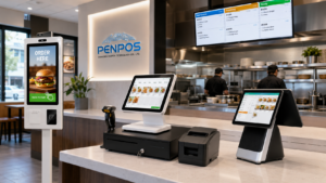 Kitchen display system hardware workflow for restaurant POS projects