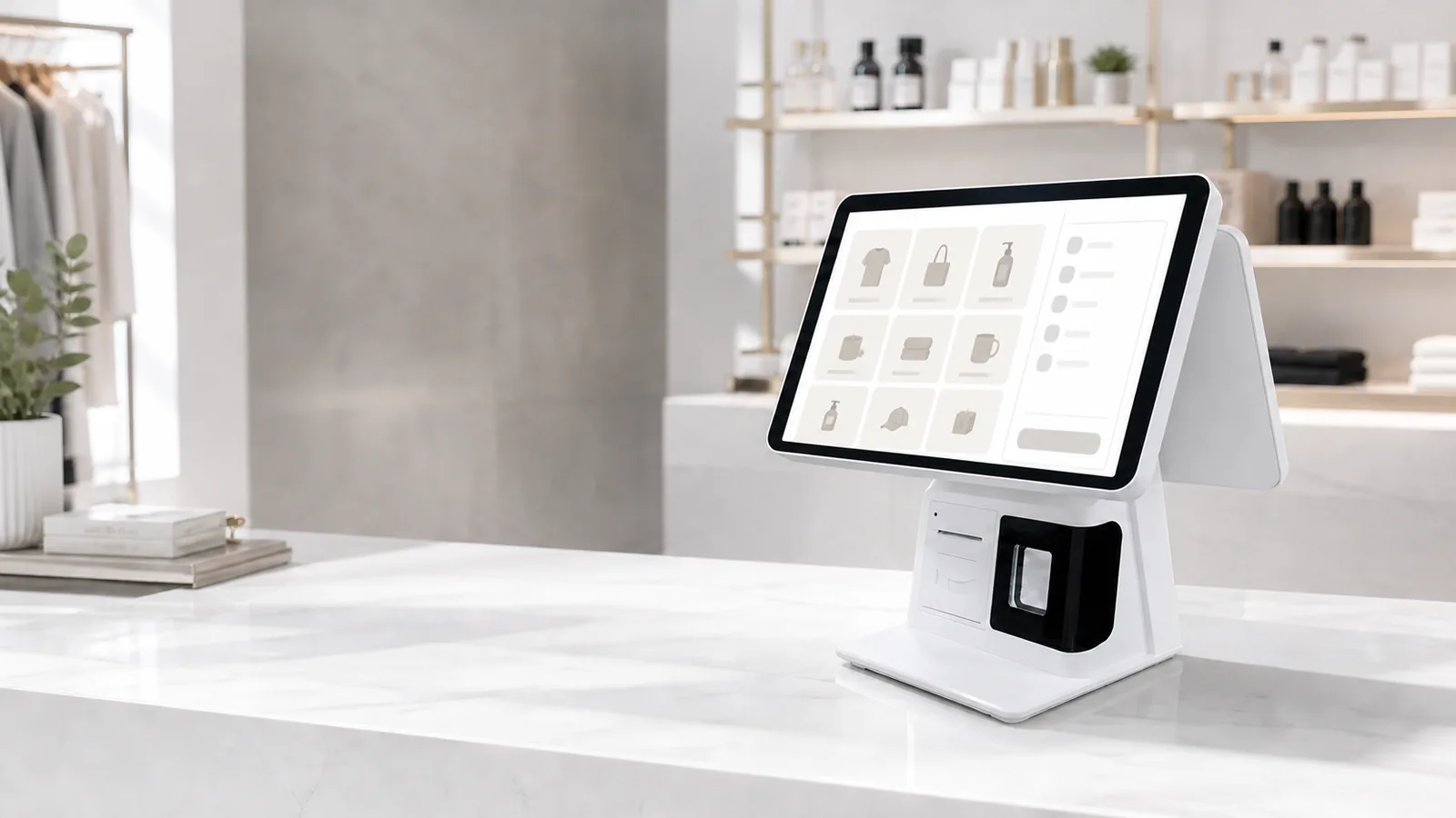 All-in-one POS system for retail and restaurant hardware projects