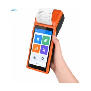 5.5 inch handheld POS terminal with integrated 58mm thermal receipt printer