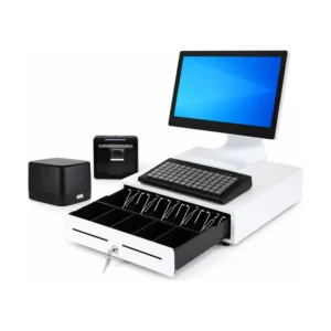 j1900 rk3568 dual os pos system with optional printer cash drawer and keyboard